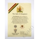 The Mercian Regiment Oath Of Allegiance Certificate